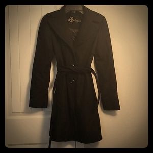 Black pea coat